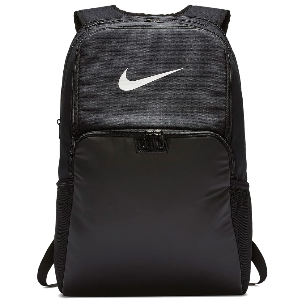 NIKE Brasilia XLarge Backpack 9.0  Black/Black/White  Misc