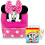 Disney Σακίδιο Disney Minnie Mouse για Κορίτσια και Μικρά Παιδιά ~ 12" με Αυτιά, Χατίκι και Μαγεία 1
