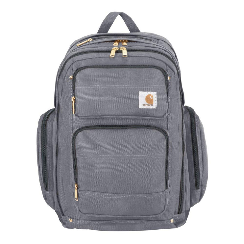 Carhartt Legacy Deluxe Work Backpack with 17-Inch Laptop Compartment  Grey