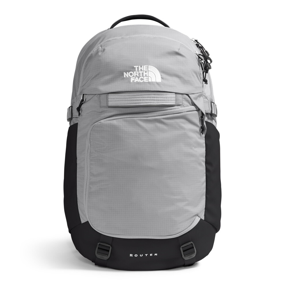 THE NORTH FACE Router Everyday Laptop Backpack  Meld Grey/TNF Black-NPF  One Size