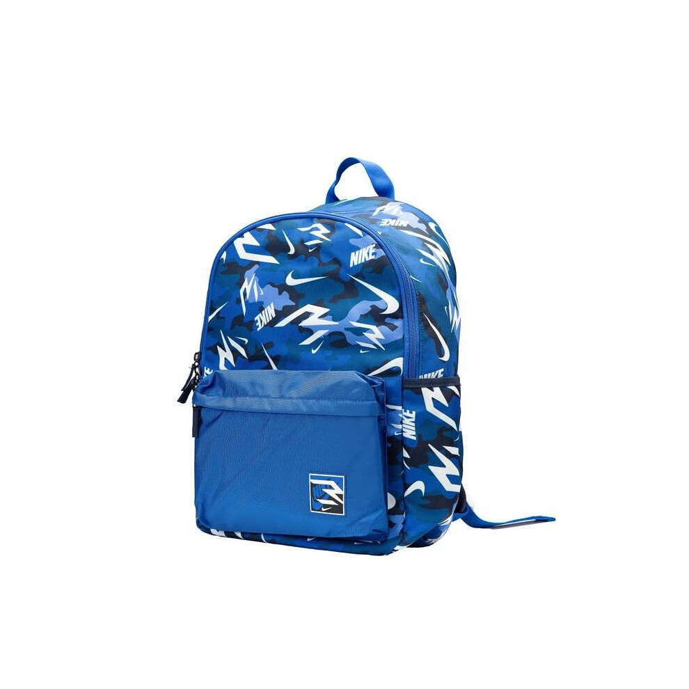 Nike Futura X 3 Brand All Over Print Backpack - Royal Blue - One Size (21L)