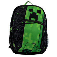 Minecraft Backpack | Boys Backpack for School | Creeper Kids Backpack | Black