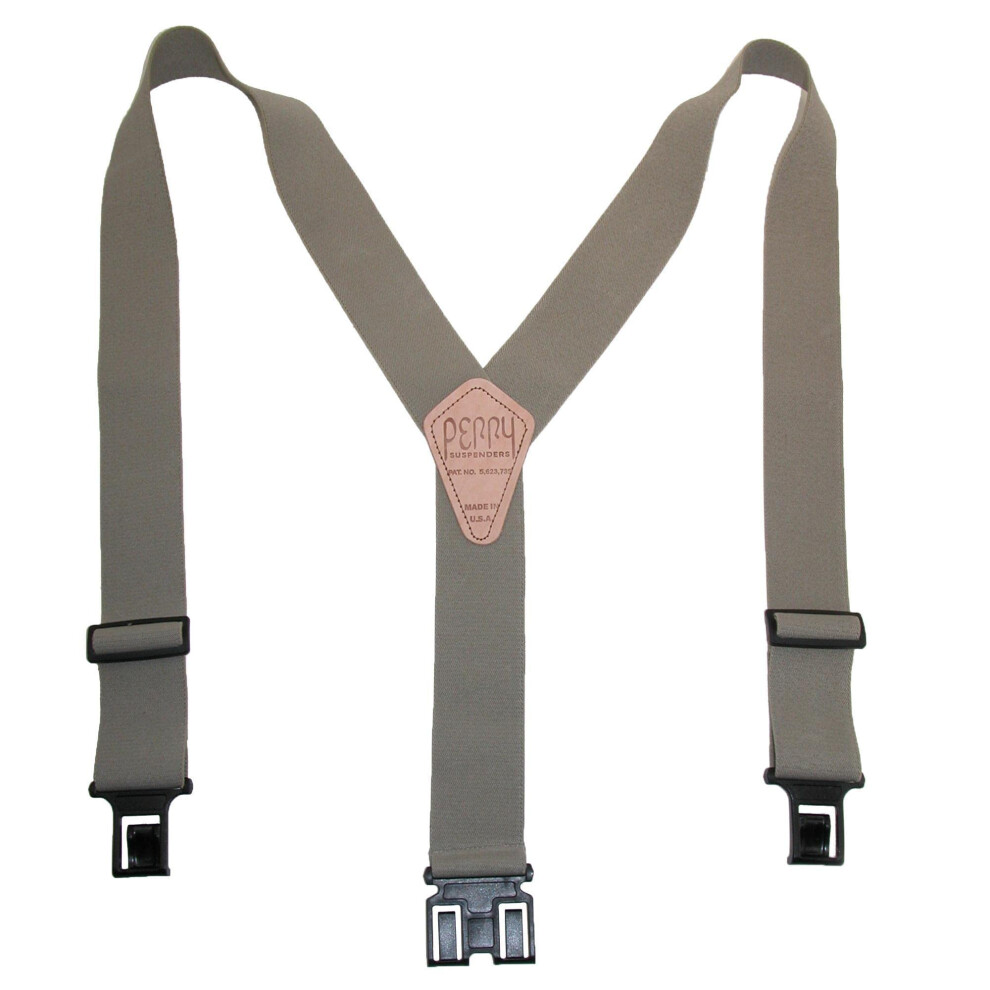 Perry Hook-On Belt Suspenders Big N Tall - The Original - Tan - 2""W x 54""L