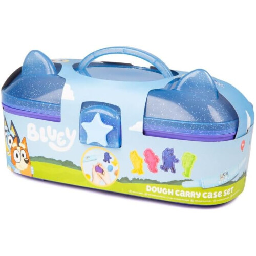 Bluey Bluey Dough Carry Case Craft Activity Set Aged 3+