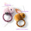 Aysekone 5 Pezzi Elastici Capelli Stile Coniglio Peluche 5