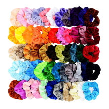 Chloven 55 Pz Premium Velvet Hair Scrunchies Elastici Bobbles Bandane per Capelli