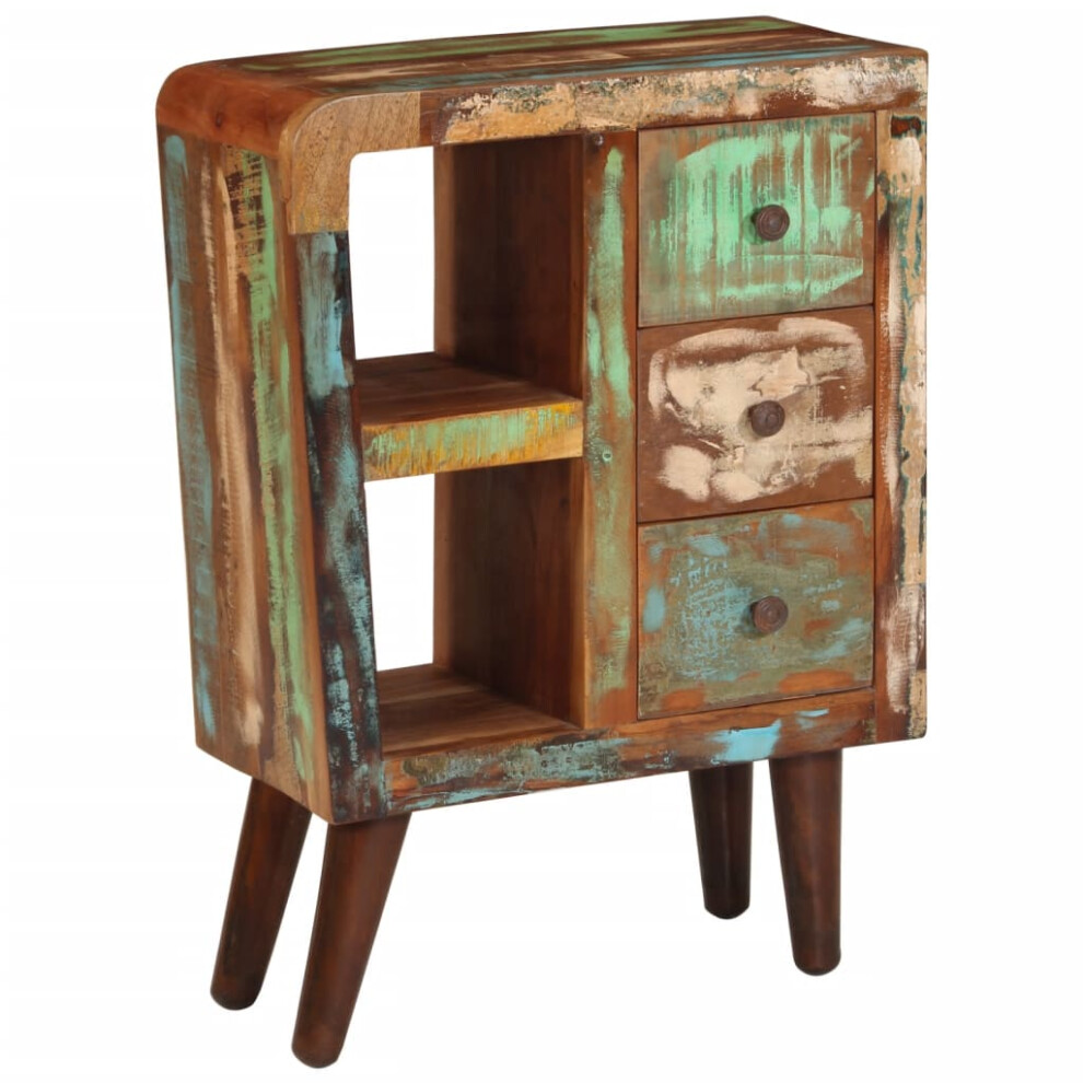 New Vidaxl Sideboard 21.7X11.8x31.5 Solid Wood Reclaimed