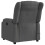 VidaXL vidaXL Massagesessel Dunkelgrau Stoff 4