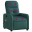 VidaXL vidaXL Massage-Relaxsessel, dunkelgrüner Stoff 1