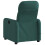 VidaXL vidaXL Massage-Relaxsessel, dunkelgrüner Stoff 5