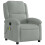 VidaXL vidaXL Massage-Relaxsessel, hellgrauer Samt 4