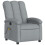 VidaXL vidaXL Massage-Relaxsessel, hellgrauer Stoff 3