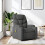 VidaXL vidaXL Massage-Relaxsessel, Stoff, Dunkelgrau 1