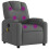 VidaXL vidaXL Massage-Relaxsessel, Stoff, Dunkelgrau 2