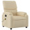 VidaXL vidaXL Massage-Relaxsessel, cremefarbener Stoff 3