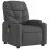 VidaXL vidaXL Massage-Relaxsessel, Stoff, Dunkelgrau 3