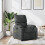 VidaXL vidaXL Massage-Relaxsessel, Stoff, Dunkelgrau 1