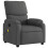 VidaXL vidaXL Massage-Relaxsessel, Stoff, Dunkelgrau 3