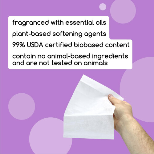Beyond Fabric Softener Sheets (80 φύλλα) - Άρωμα Λεβάντας - Φιλικά προς το Περιβάλλον 2