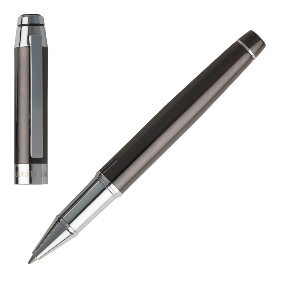 Cerruti 1881 Rollerball Pen Heritage NST0995 Dark Chrome