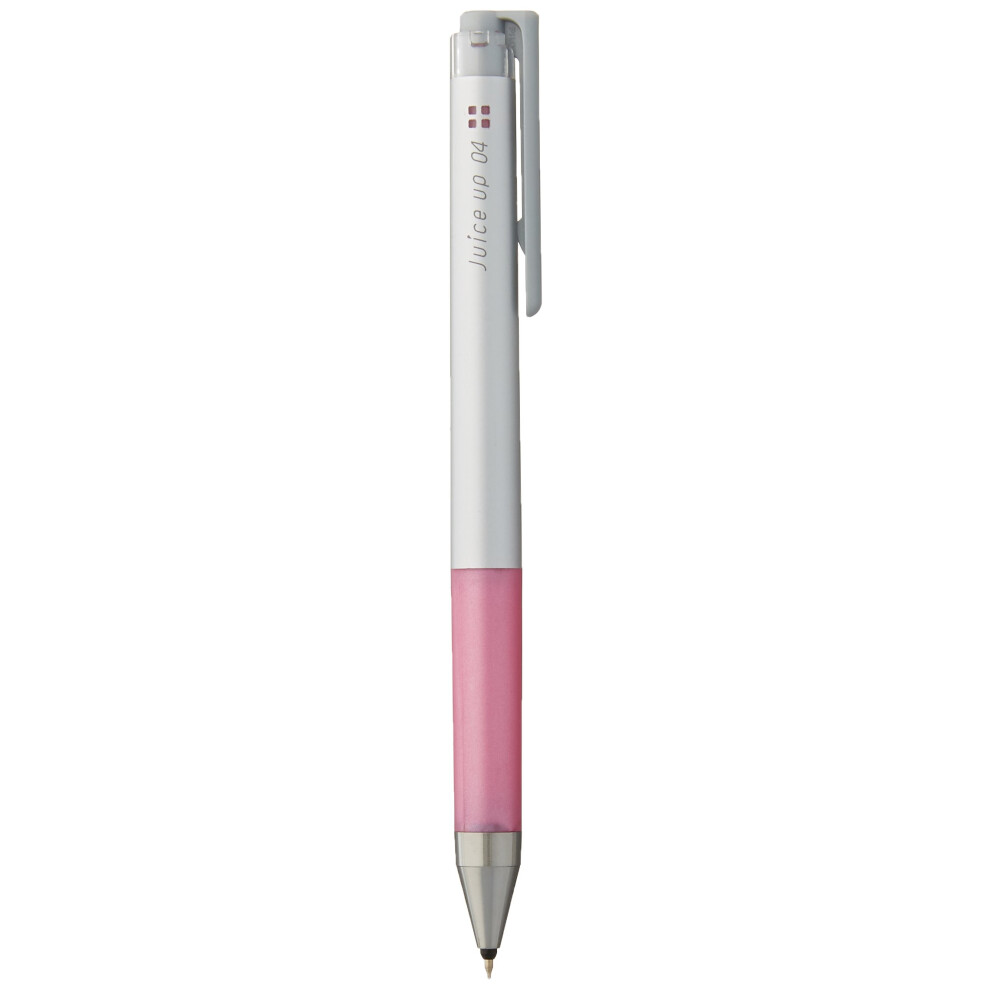 PILOT Knock Gel Ink Extra Fine Ballpoint Pen  Juice Up 04  Metallic Pink (LJP-20S4-MP)