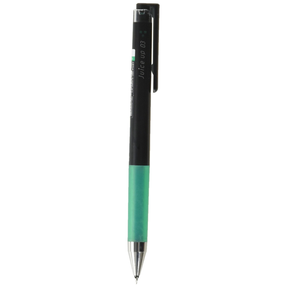 Pilot Knock Gel Ink Extra Fine Ballpoint Pen  Juice Up 03  Green (LJP-20S3-G)