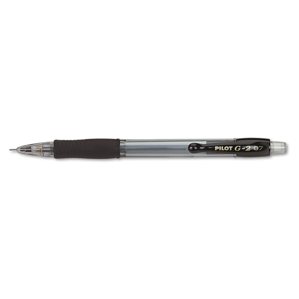 Pilot 51015 Mechanical Pencil  Rubber Grip  Refillable  .7mm  Black