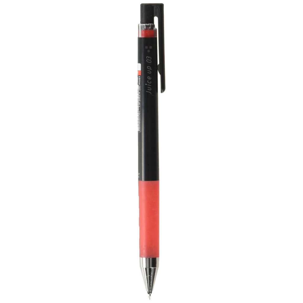 Pilot Knock Gel Ink Extra Fine Ballpoint Pen  Juice Up 03  Red (LJP-20S3-R)