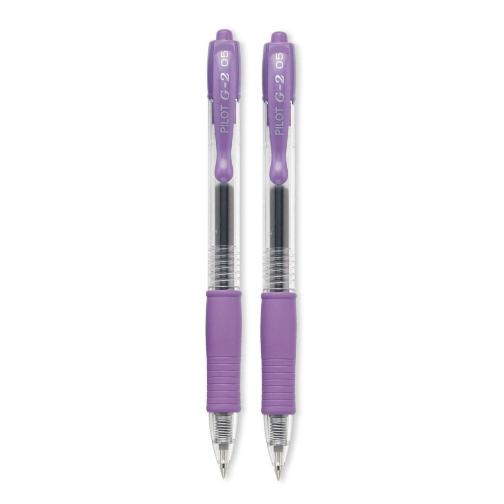 Gel Rollerball Pen  Purple  Sold as 2 Packs of 1 (31107)