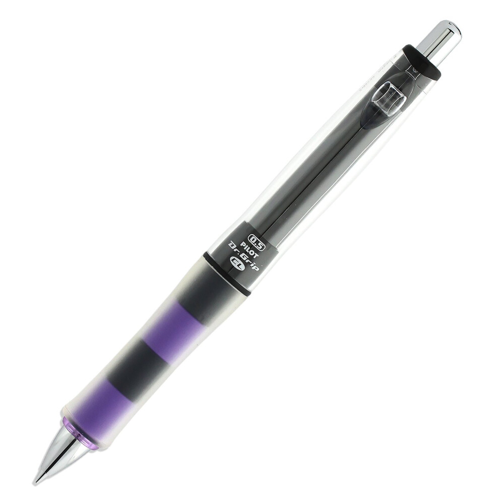 Pilot HDGCL50R-PBLA Mechanical Pencil  Dr. Grip CL Play Border 0.5mm  Black x Lavender