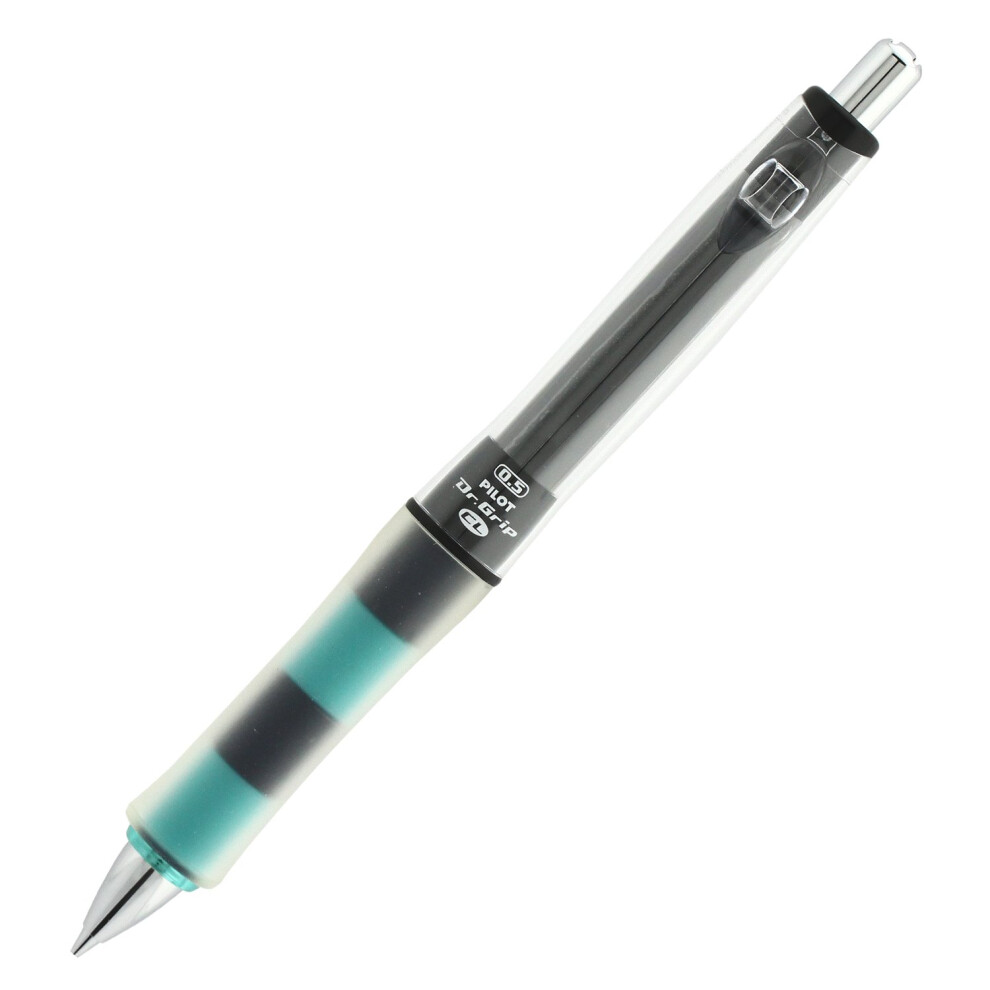 Pilot HDGCL50R-PBMG Mechanical Pencil  Dr. Grip CL Play Border 0.5mm  Black x Mint Green