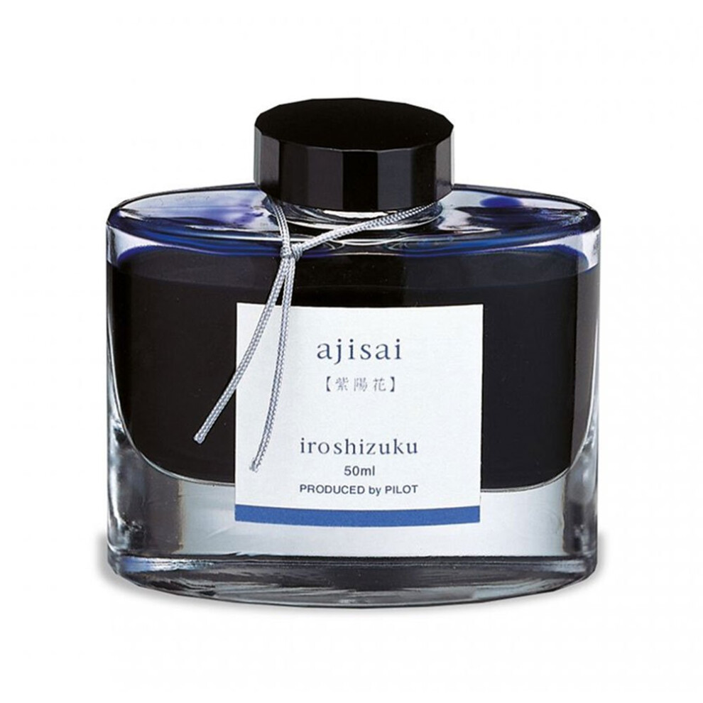 Pilot fountain pen ink iroshizuku INK-50-AJ hydrangea