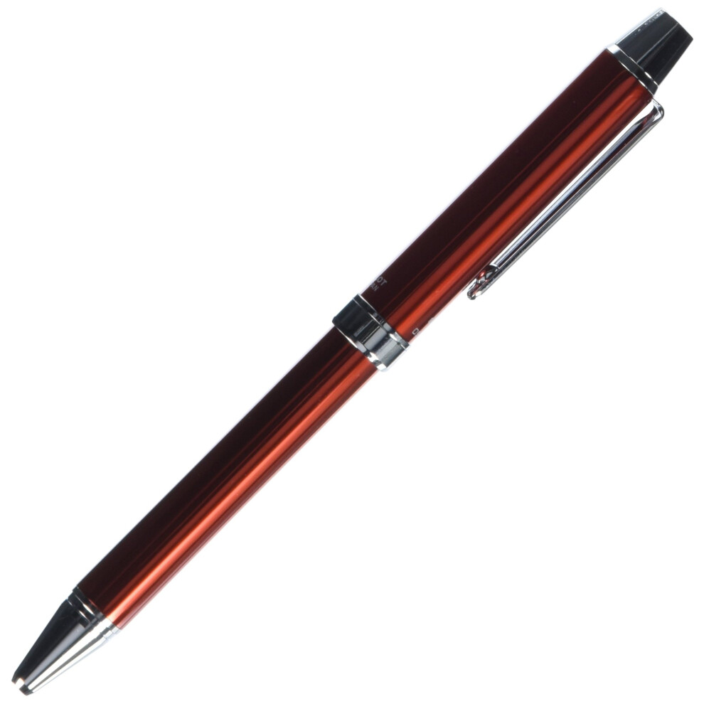 Pilot 2 Color 0.7 mm Ballpoint Multi Pen 0.5 mm Mechanical Pencil  Red Body (BTHE-1SR-R)