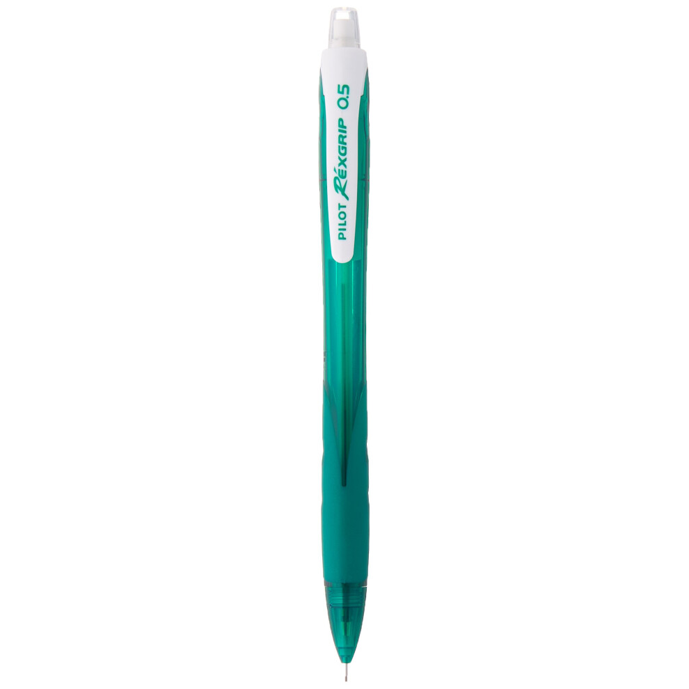 PILOT Pentel Pilot Mechanical Pencil RexGrip  0.5mm  Green Body (HRG-10R-G5)