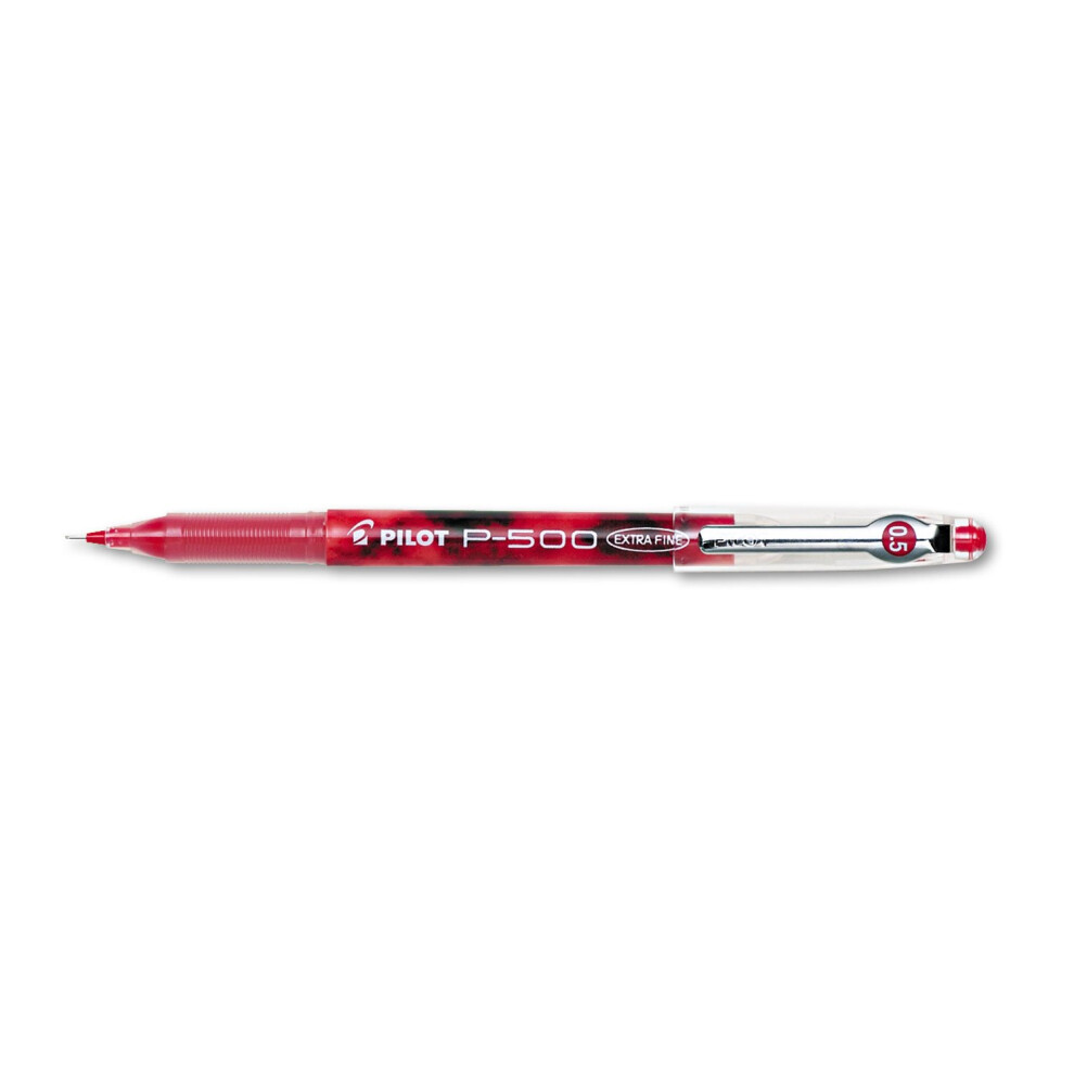 Pilot 38602 Gel Rollerball Pen  Extra-Fine Point  Red Ink/Barrel