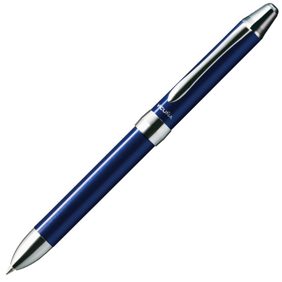 Pentel Multi Function Pen Vicuna EX  Fine Ballpoint Pen and 0.5mm Mechanical Pencil  Blue (BXW1375C)