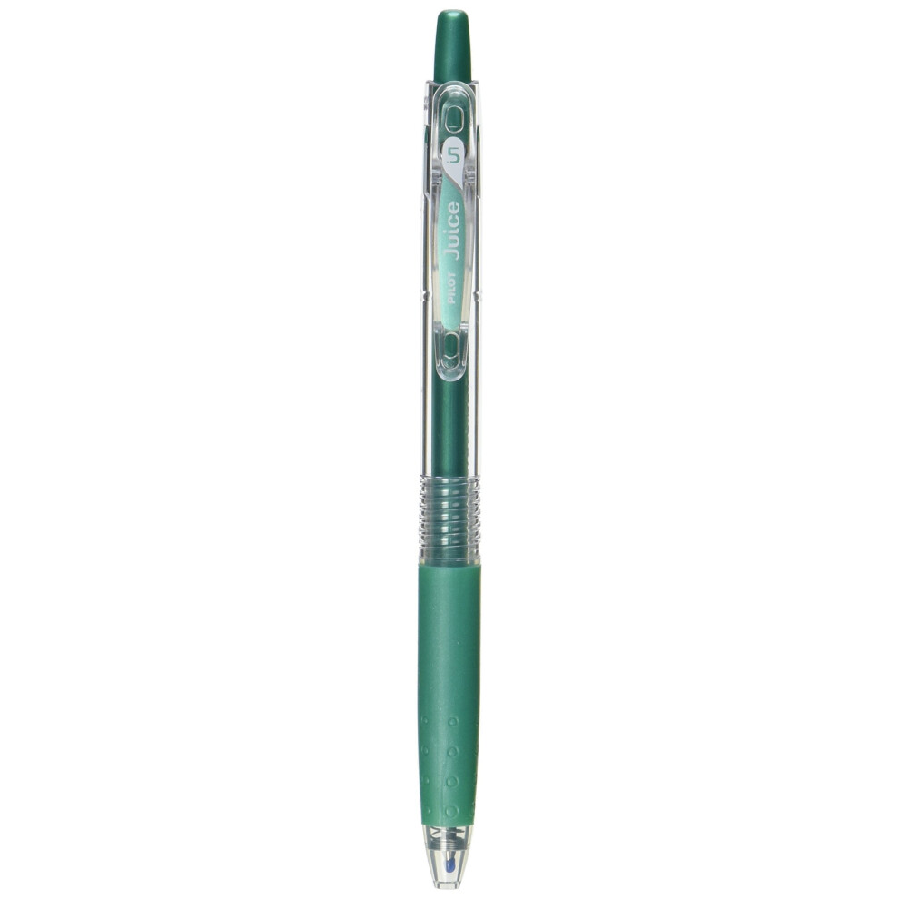 Pilot Juice 0.5mm Color Gel Ink Ballpoint Pen  Metallic Green (LJU-10EF-MG)