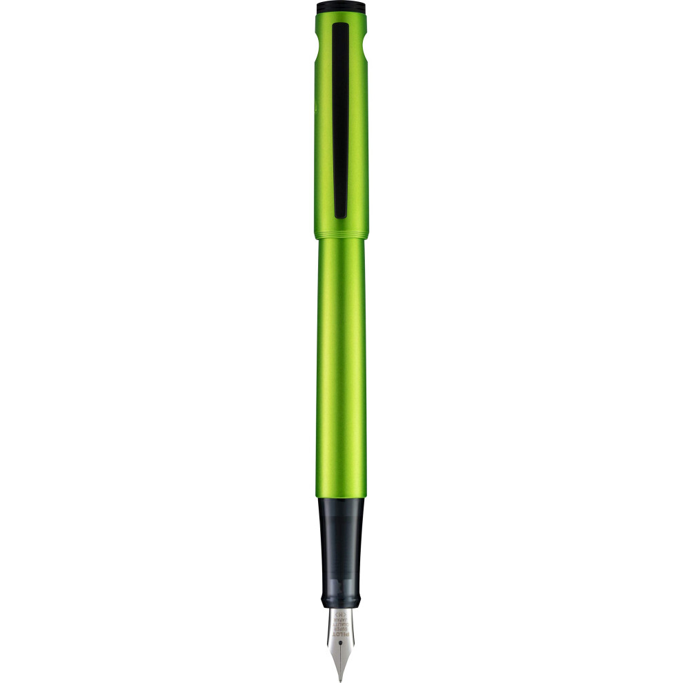 PILOT Explorer Lightweight Fountain Pen in Gift Box  Includes CON-B Converter; Lime Barrel  Fine Nib (12283)