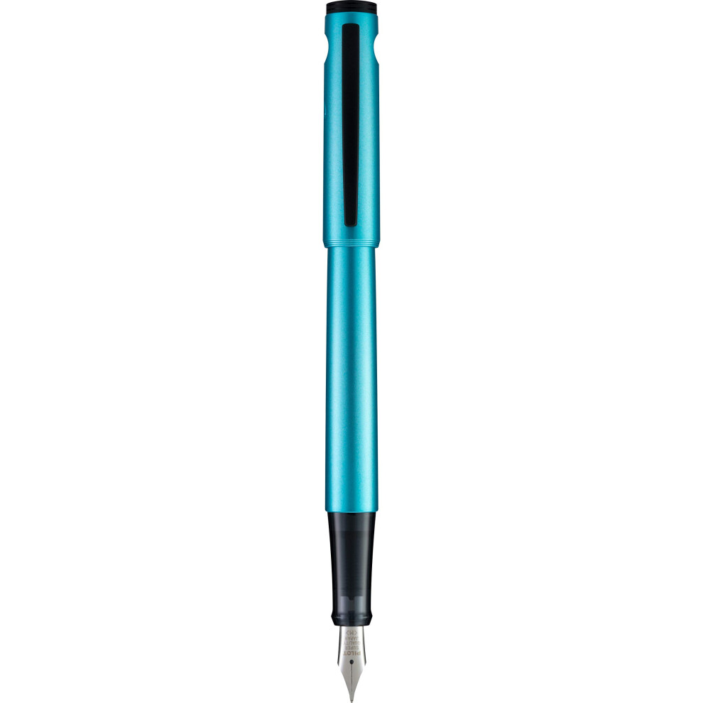 PILOT Explorer Lightweight Fountain Pen in Gift Box  Includes CON-B Converter; Turquoise Barrel  Medium Nib (12304)