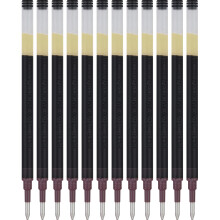 Rechargeables d'encre gel PILOT G2 pour stylos à bille, pointe large, 1,0 mm, noir, 12 pièces