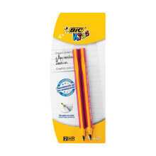 BIC Kids Graphite Pencil for Learners - Pink Barrel (Pack of 12)
