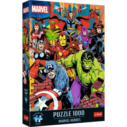 Puslespil 1000 Marvel Heroes TREFL