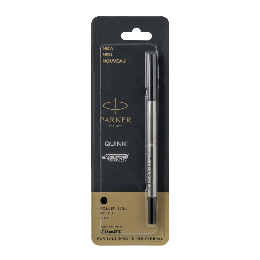 Parker Roller Ball Refill - Fine Point  Black