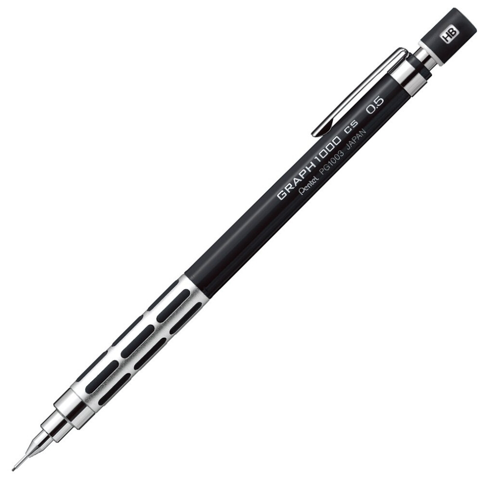 Pentel XPG1005CSA Graph1000CS Mechanical Pencil  Black