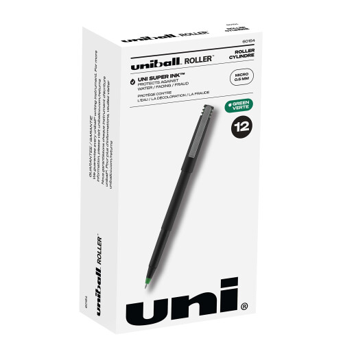 Uni-Ball uni-ball Penna Roller PENNA UNIBALL MICRO .5MM GN