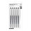 Uni-Ball uni-ball Vision Stick Needle Fine Point Roller Ball Pens, 5 Μαύρα Μελάνια (1734912) 1