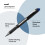 Uni-Ball uni-ball Jetstream Bold Point Rollerball-Stift, 1 schwarzer Tintenstift (33924PP) 3