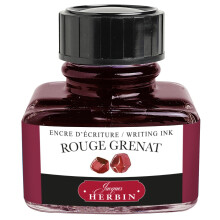 Jacques Herbin 13029T - 30ml Inktfles voor Vulpennen en Rollerballpennen - Rouge Grenat