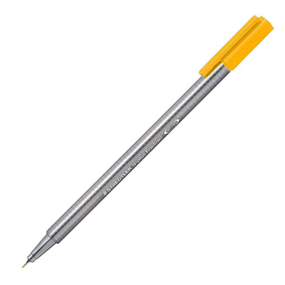 Staedtler Triplus Fineliner Pen - Bright Yellow