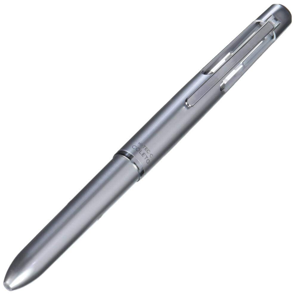 Pilot Multi-Pen Body  Hi-Tec-C Coleto 1000  Silver Body (LHKC-1SC-S)